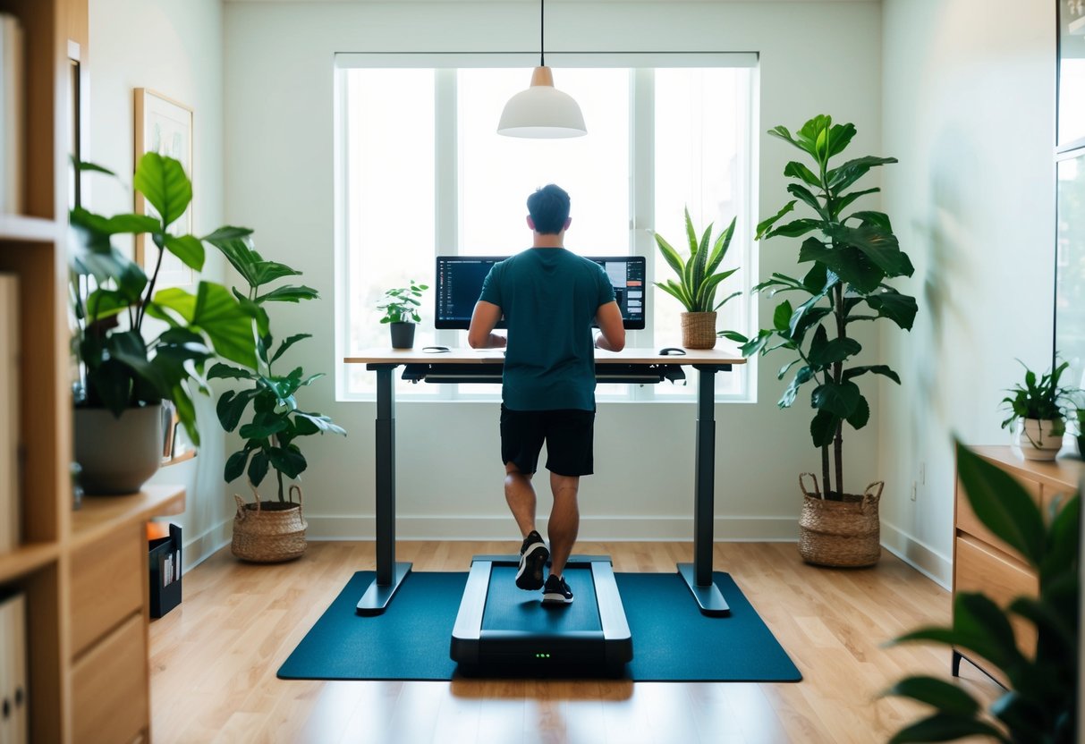 The Benefits of Using a Walking Pad Treadmill While Working from Home
