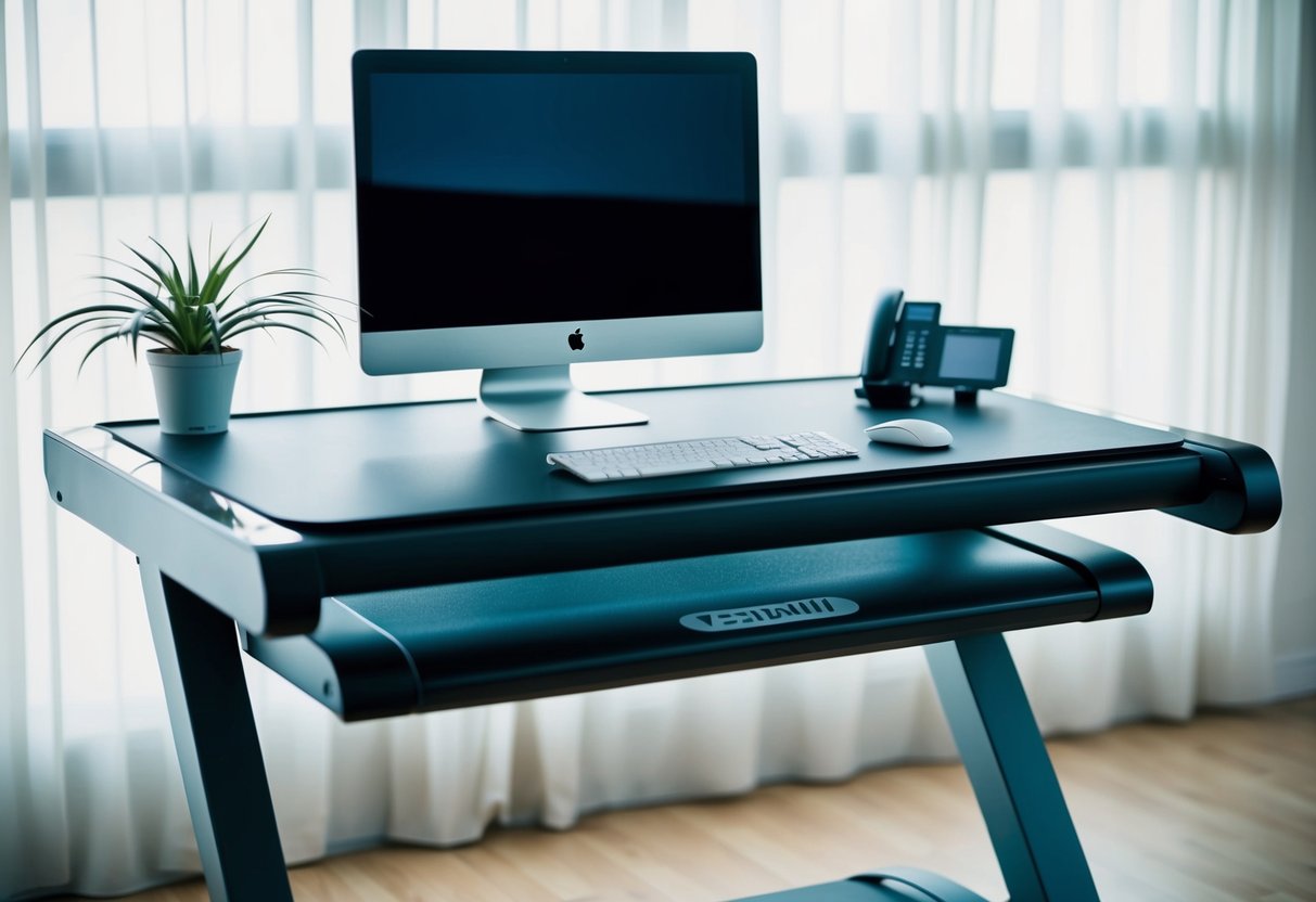 Setting Up an Ergonomic Workspace with a Walking Pad Treadmill