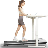 TRAILVIBER Walking Pad Treadmill with Incline,Under Desk Treadmill, 300+ lbs Weight