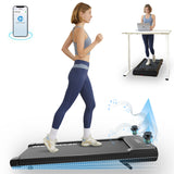 PACEROCKER Walking Pad Treadmill with 9% 9-Level Auto Incline, 400+ lbs Capacity Under Desk