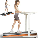 TRAILVIBER Walking Pad Treadmill with Incline,Under Desk Treadmill, 300+ lbs Weight